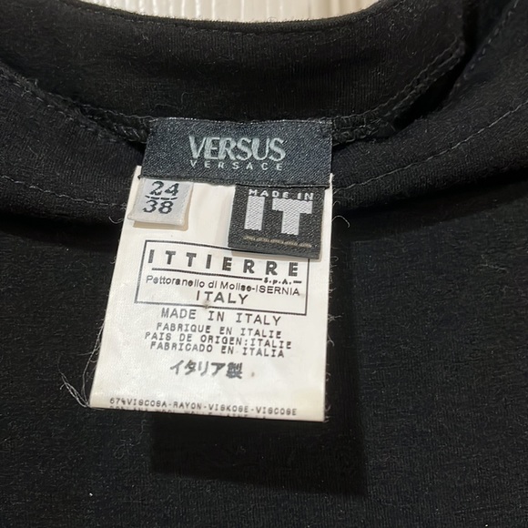 Versace dress black long - Picture 2 of 8